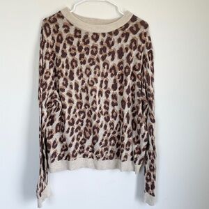 a new day leopard print sweater